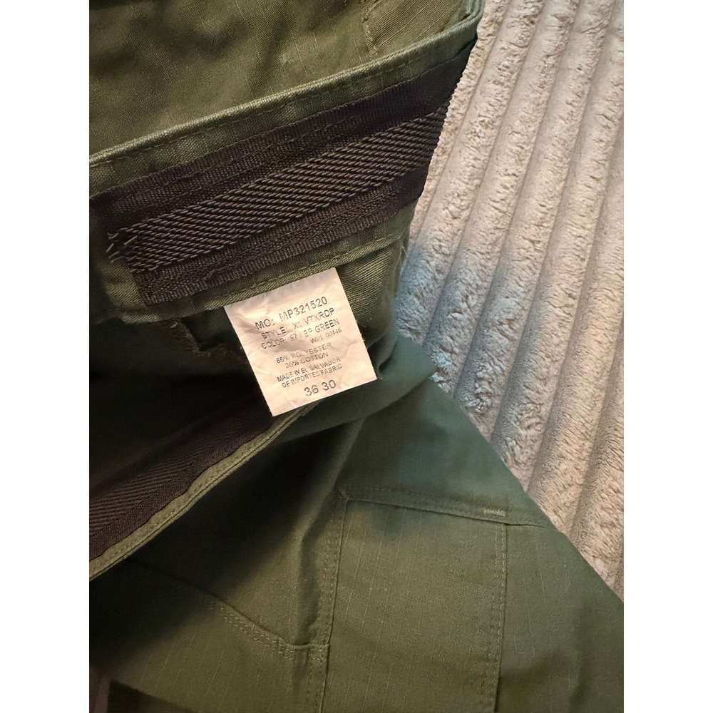Vertx Mens Original Tactical Ripstop Cargo Pants OD Green 36x30 VTX1000 - Picture 3 of 8